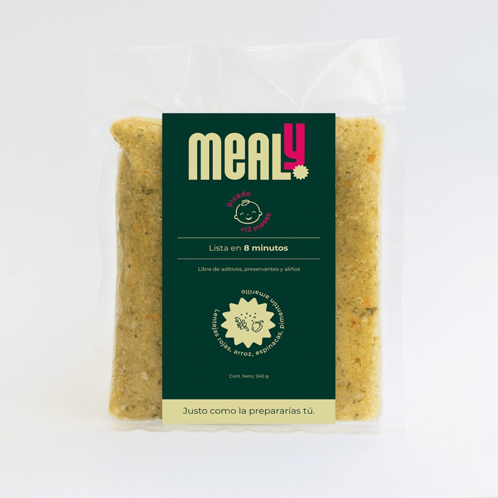 Picado de Lentejas congelado MEALY