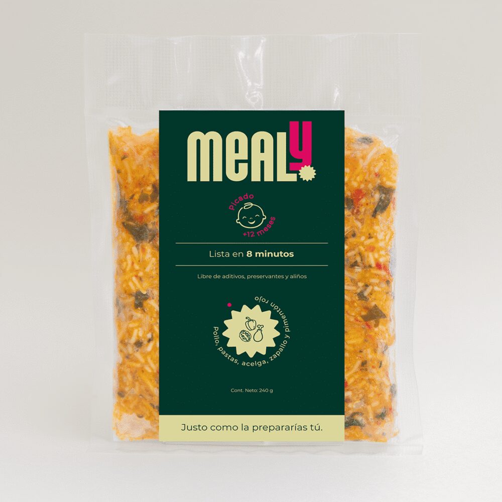 Picado de Pollo natural para bebés - MEALY - 240gr