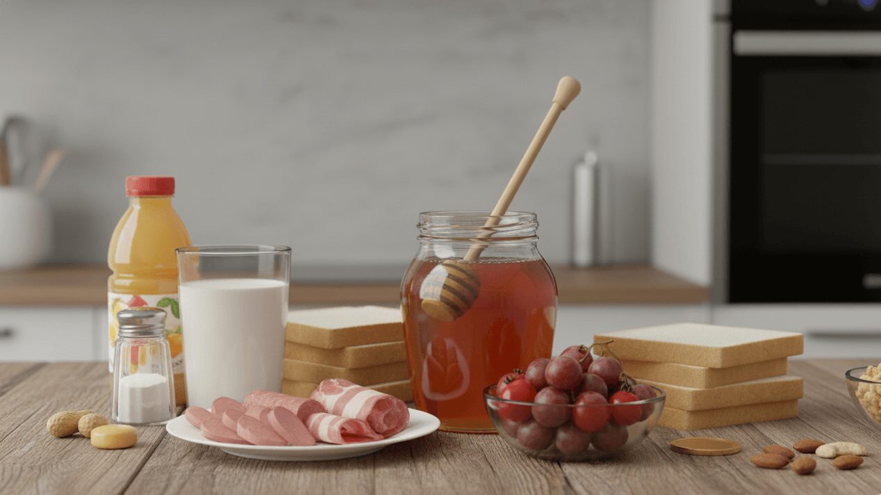 Alimentos Prohibidos para Bebés Menores de 1 Año: ¡Cuidado!