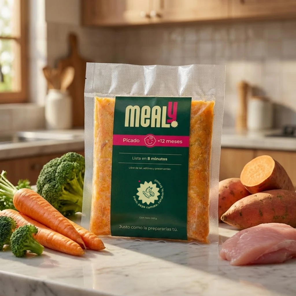 Picado de pavo congelado para niños pequeños | natural, sin sal, 240gr | mealy 2 Picado de Pavo congelado para niños pequeños | Natural, sin sal, 240gr | Mealy - Imagen 2